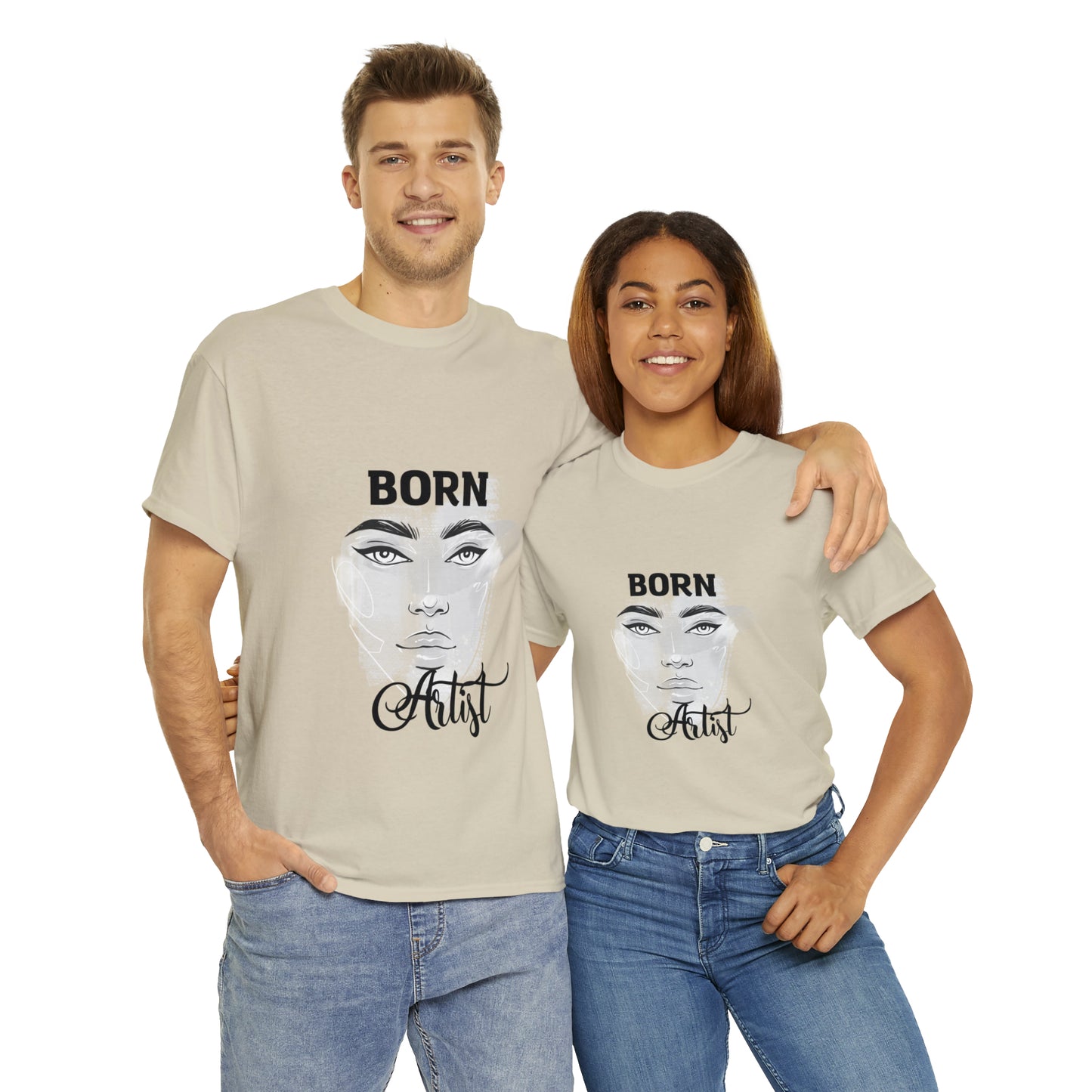 Born Artist Unisex Heavy Cotton Tee