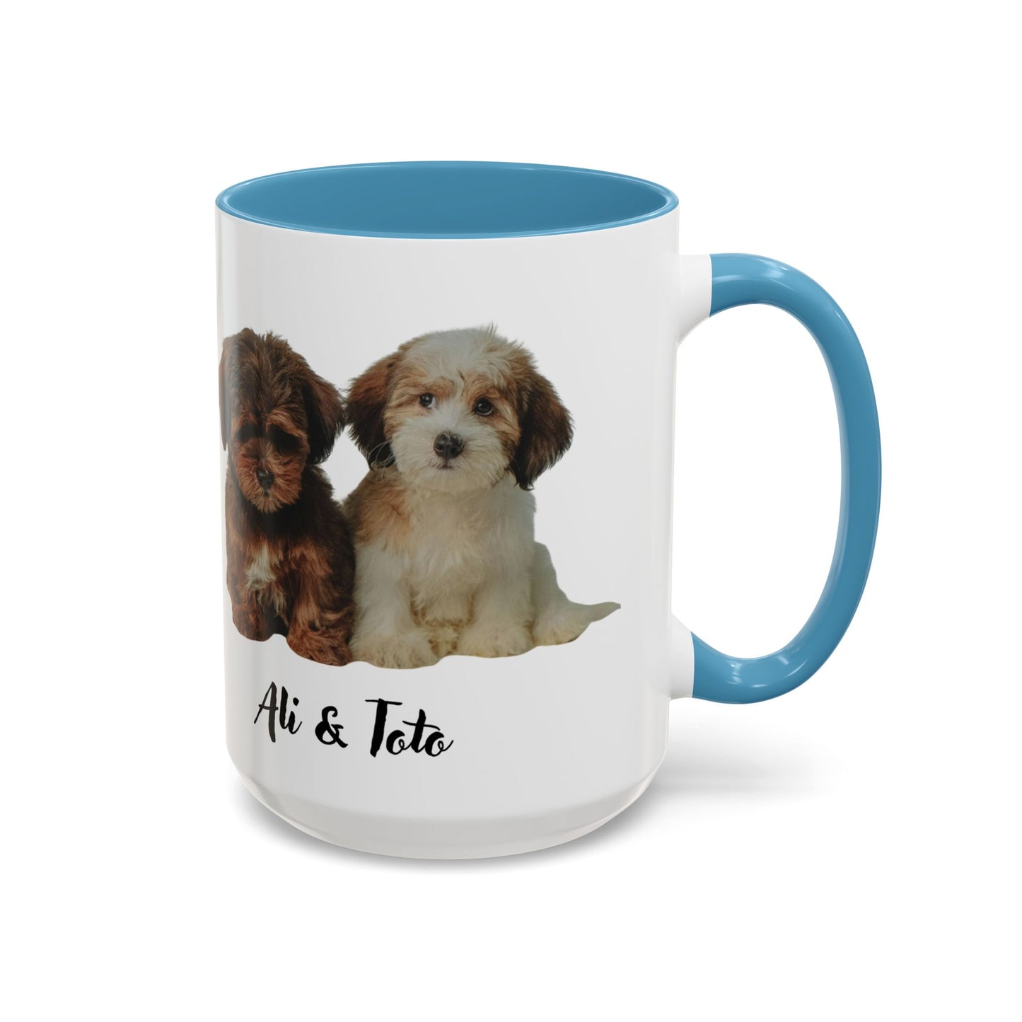 Custom Photo Mug with Text, Personalized Photo Coffee Mug, Double-Sided Print - 11oz & 15oz, Gift for Family, Friends