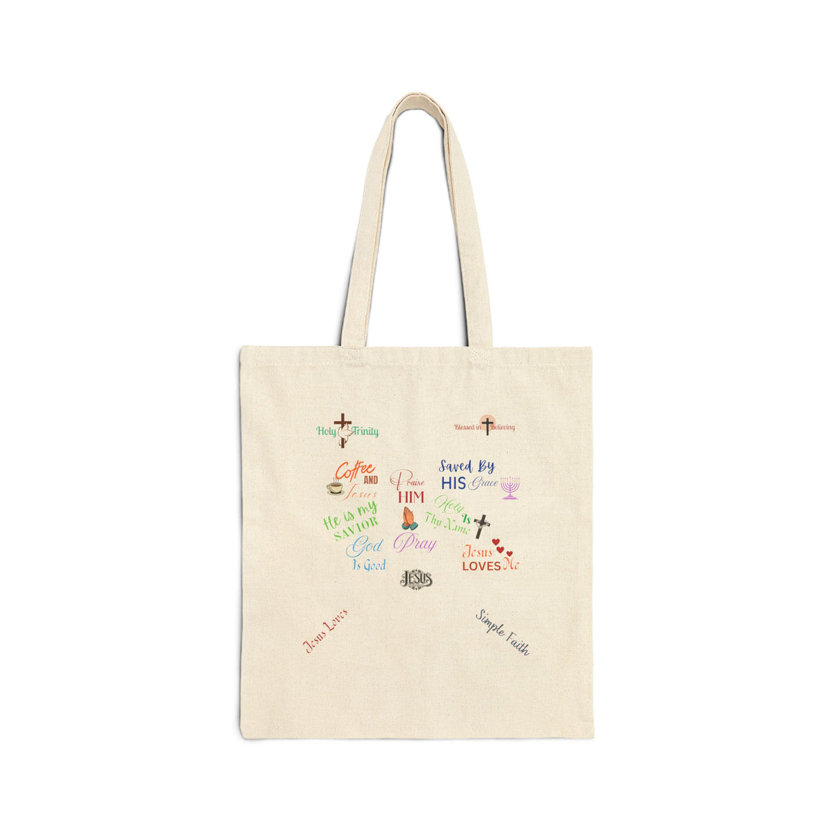 Cotton Canvas Tote Bag