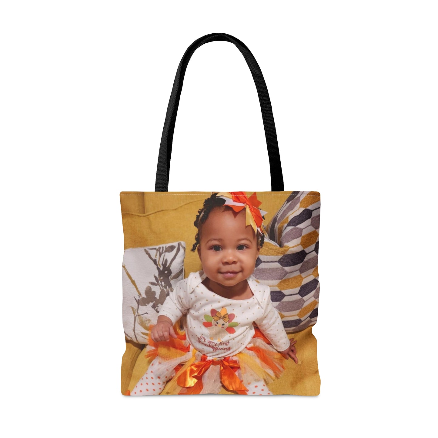 Brielle's First Thanksgiving Tote Bag (AOP)