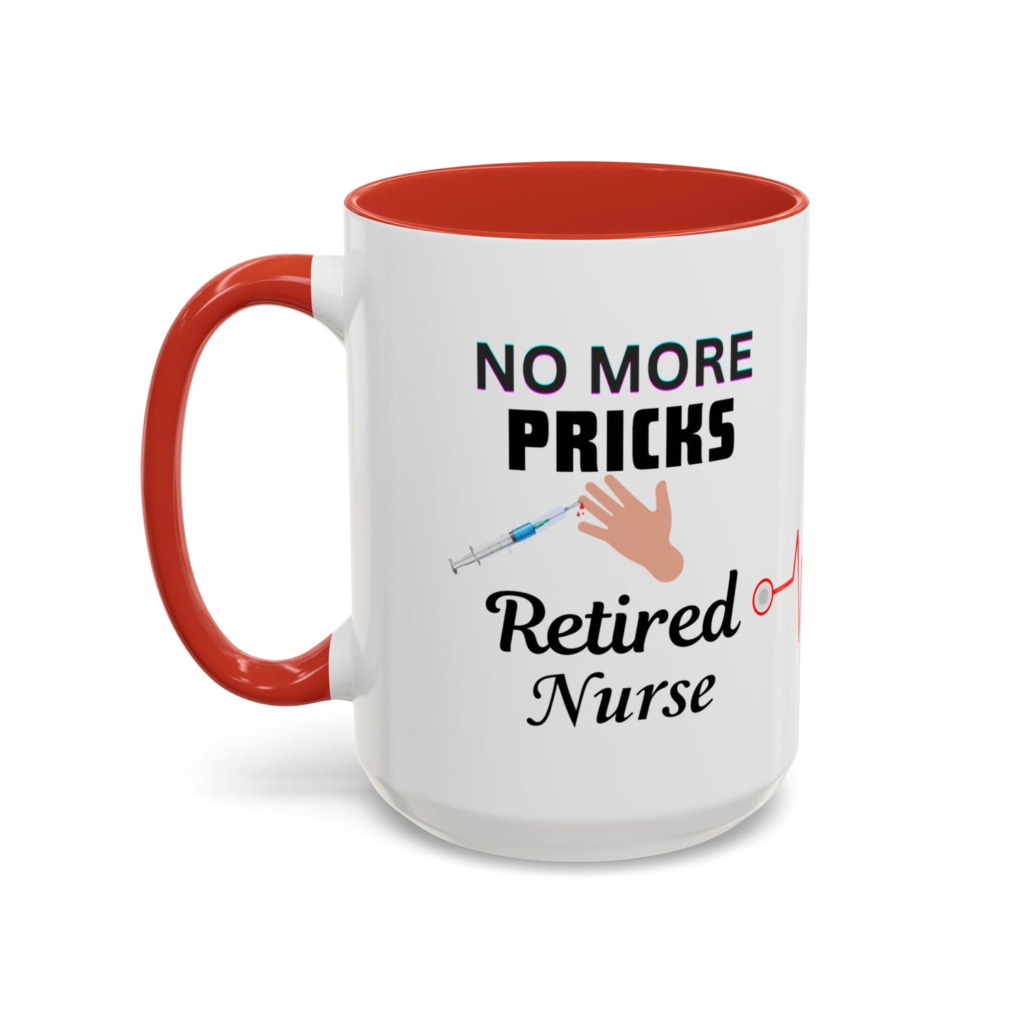 Retired Nurse Save Yourself  Coffee Mug, Fun Gift for Retirement, Personalized Mug for Nurses, Coffee Cup for Grandkids Contact, Perfect for Holidays