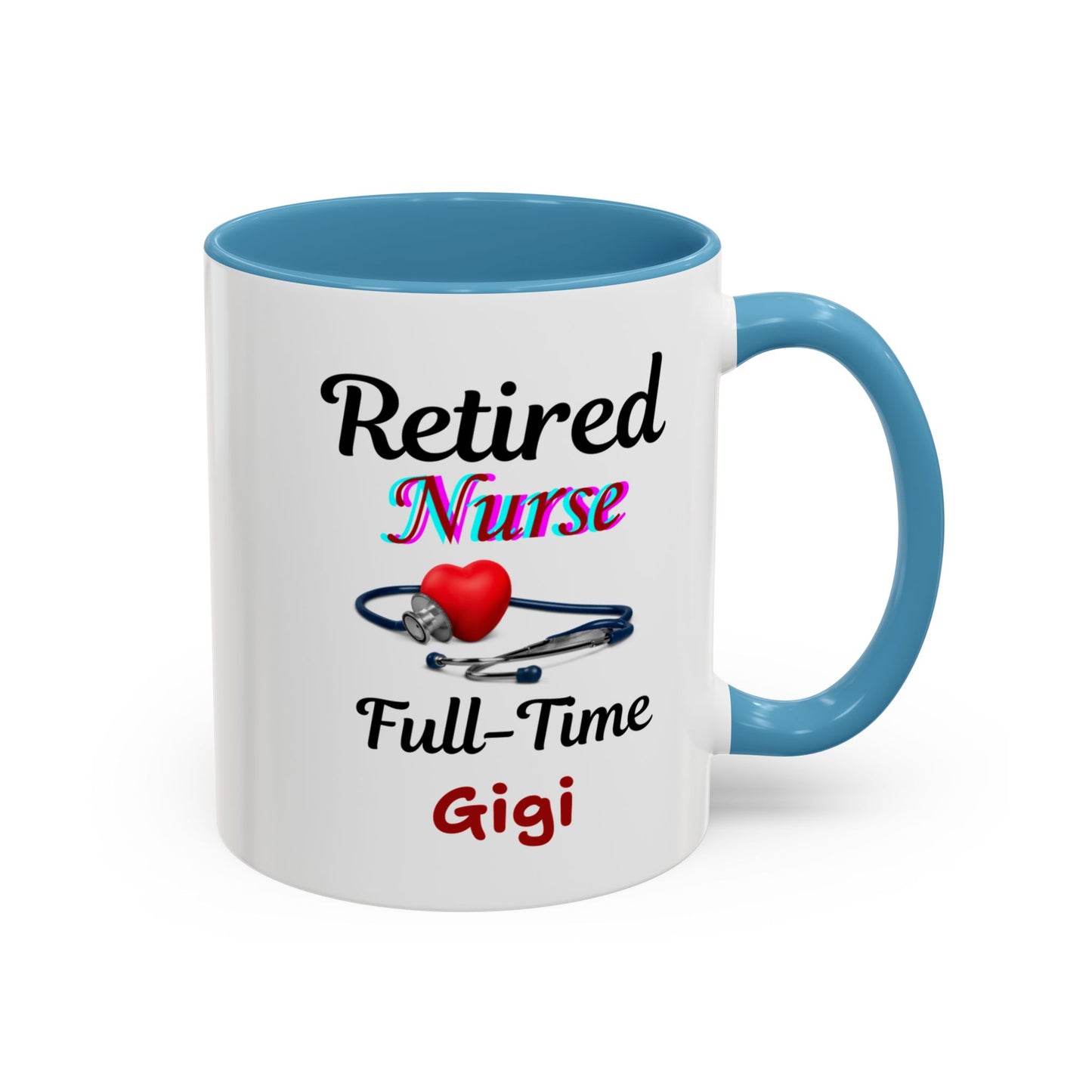 Retired Nurse Save Yourself  Coffee Mug, Fun Gift for Retirement, Personalized Mug for Nurses, Coffee Cup for Grandkids Contact, Perfect for Holidays