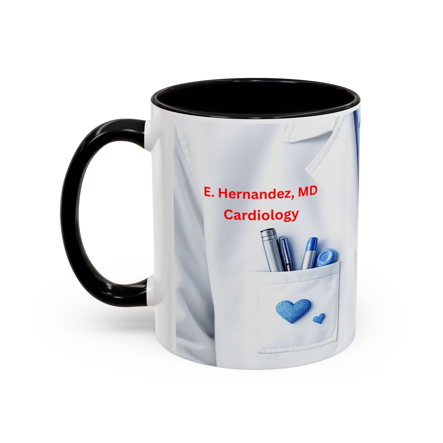 Personalized Medical Doctor Accent Coffee Mug | Father's Day Gift, Dad Mug, Coffee Lover Gift, Family Appreciation, Unique Drinking Cup