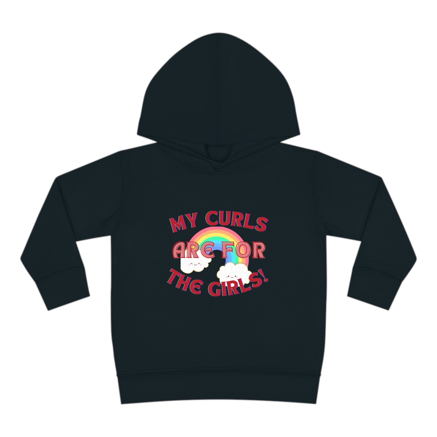 Toddler Hoodie - My Curls are for the Girls