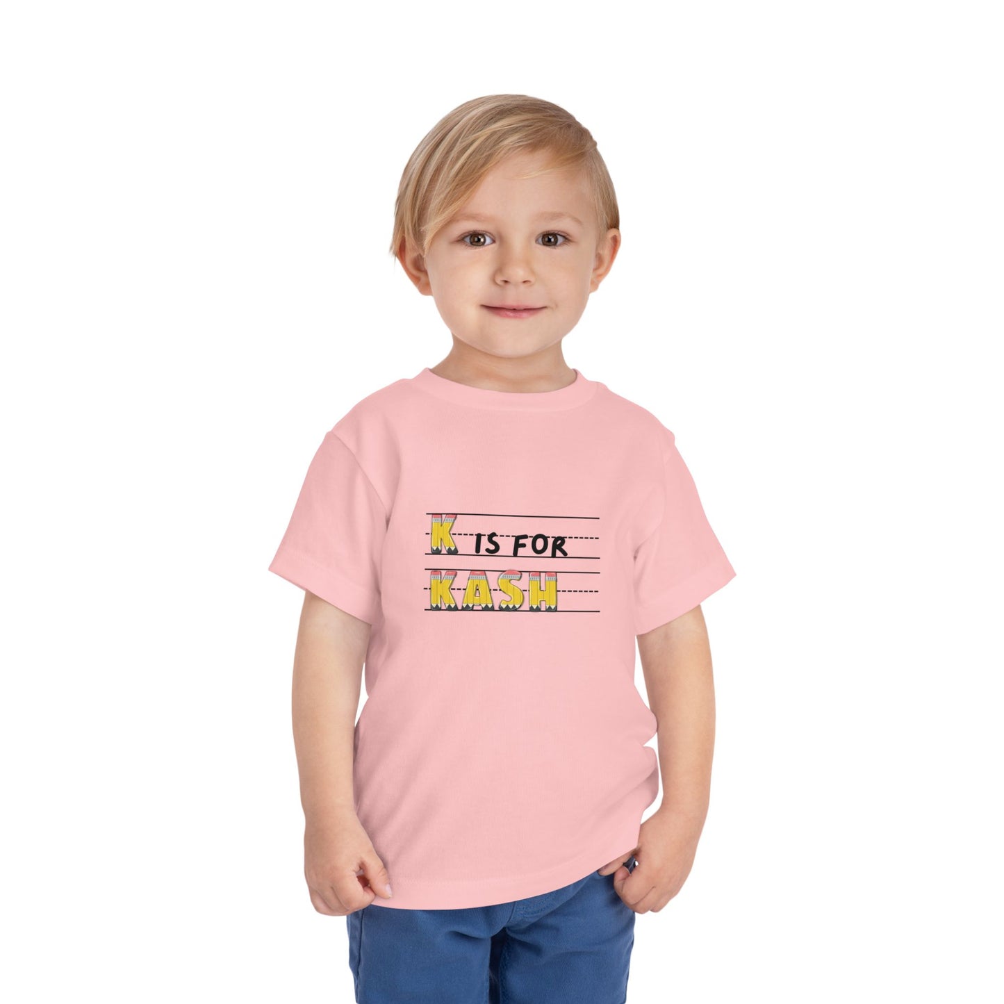 Custom Kids Name School Shirt, Back to School T-shirt, Toddler First Day of School Tee, Alphabet with Name Tee, Kindergarten Shirt with Name