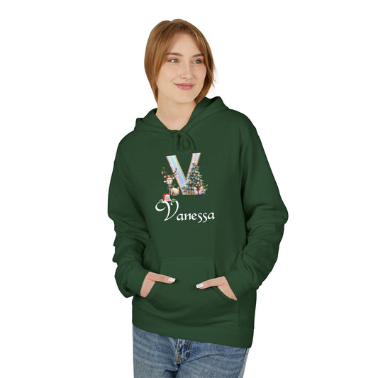 Festive Fleece Hoodie with Fun Design | Cozy Gift for Christmas, Hanukkah, Winter Celebrations, Holiday Apparel, Unisex Pullover