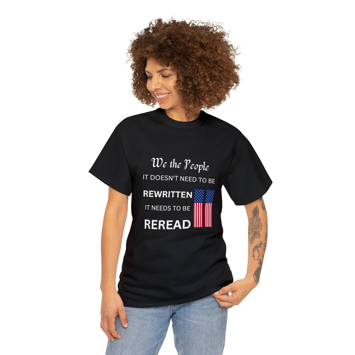 Unisex Heavy Cotton Tee- We The People