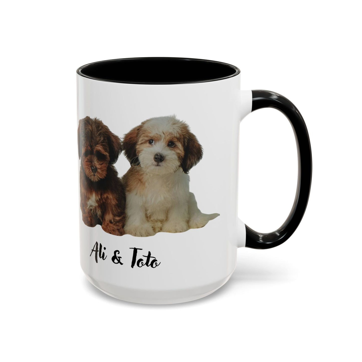 Custom Photo Mug with Text, Personalized Photo Coffee Mug, Double-Sided Print - 11oz & 15oz, Gift for Family, Friends