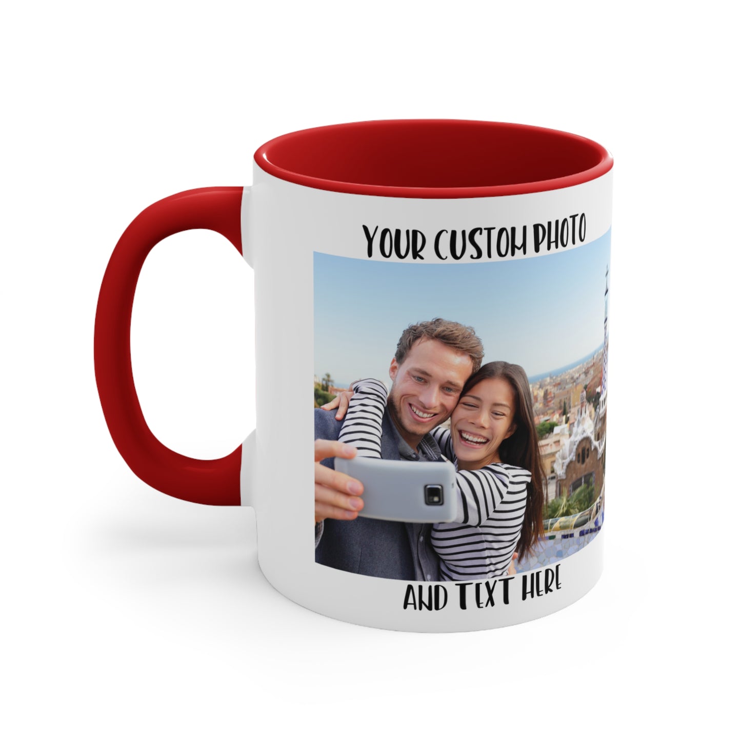 Customizable Logo-Text Mug , Photo Coffee Mug, Custom Mug Gift for Mom, Anniversary Gift for Her/Him, Christmas gift, Birthday Gift