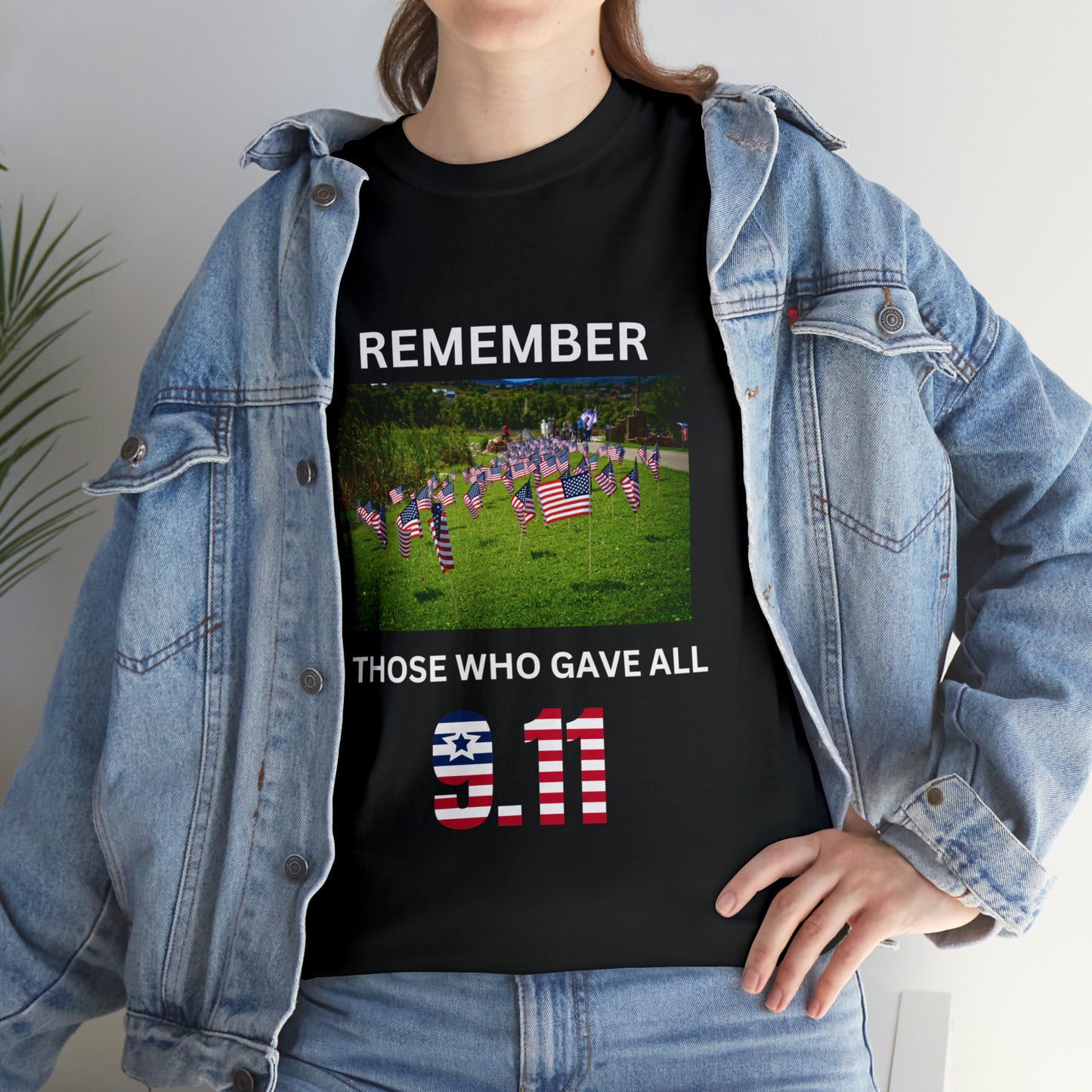 Unisex Heavy Cotton Tee- Remember Those Who Gave All