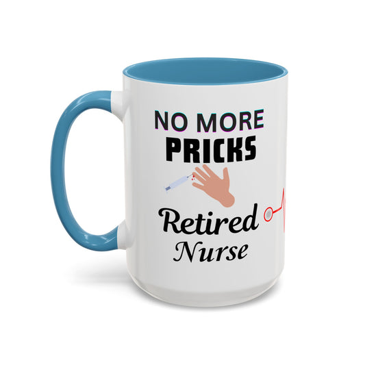 Retired Nurse Save Yourself  Coffee Mug, Fun Gift for Retirement, Personalized Mug for Nurses, Coffee Cup for Grandkids Contact, Perfect for Holidays
