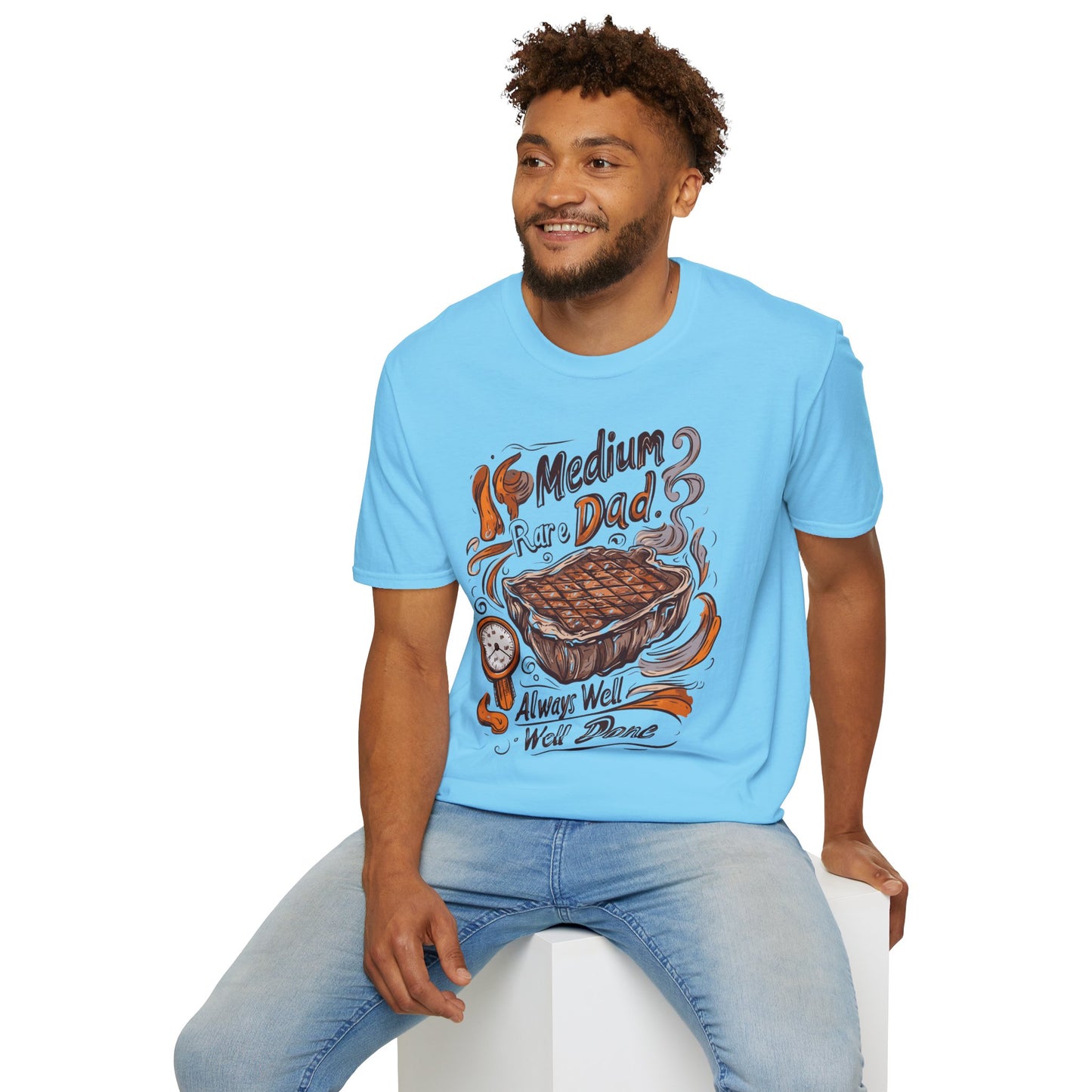 Medium Rare Dad T-Shirt, Dad BBQ shirt, BBQ Lover Shirt, Meat Lover shirt, Gifts for dad, Tailgating shirt, Gifts for him, BBQ party outfit