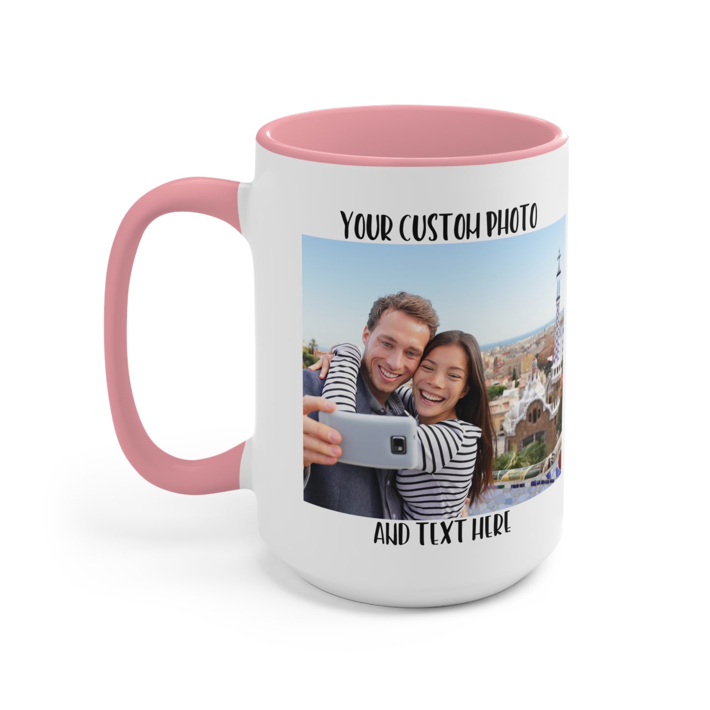 Customizable Logo-Text Mug , Photo Coffee Mug, Custom Mug Gift for Mom, Anniversary Gift for Her/Him, Christmas gift, Birthday Gift