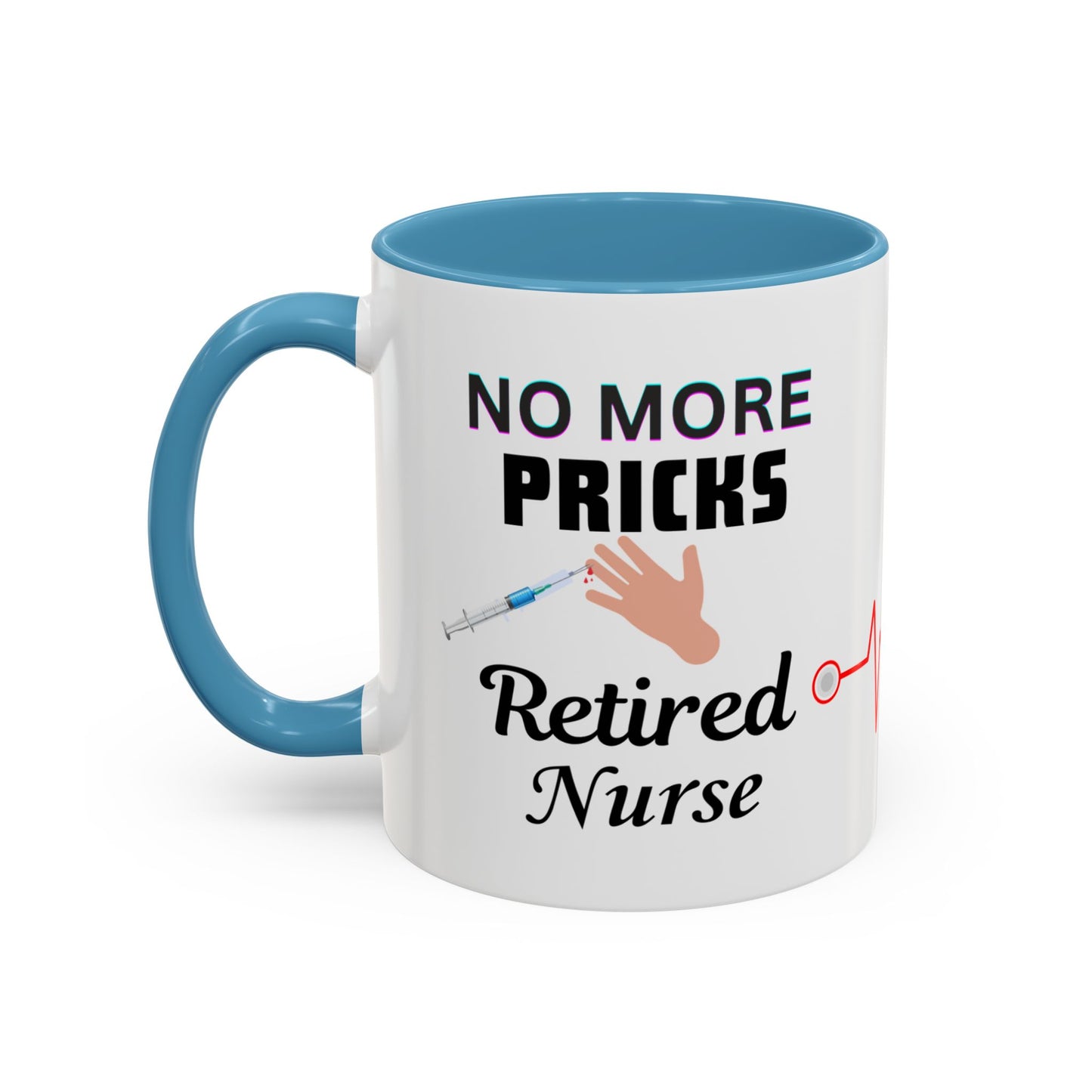 Retired Nurse Save Yourself  Coffee Mug, Fun Gift for Retirement, Personalized Mug for Nurses, Coffee Cup for Grandkids Contact, Perfect for Holidays