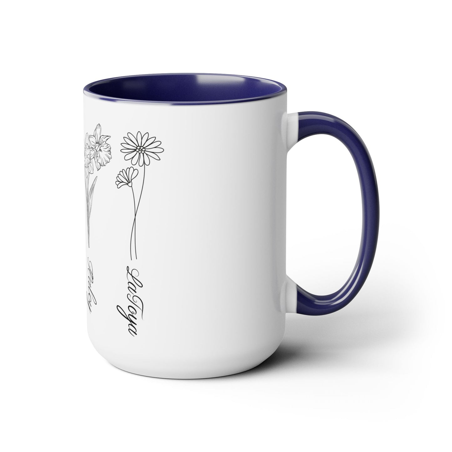 Custom Birth Month Mug, Birth Flower mug, Mother's Day Gift, Custom Mug, Mothers Day Mug, Birthday mug,