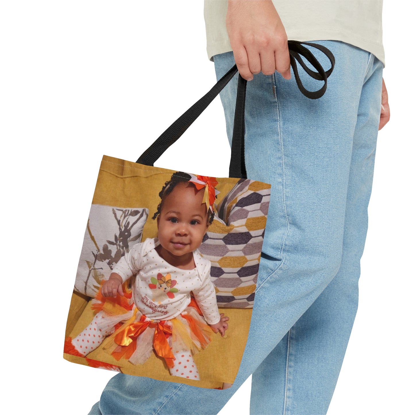 Brielle's First Thanksgiving Tote Bag (AOP)