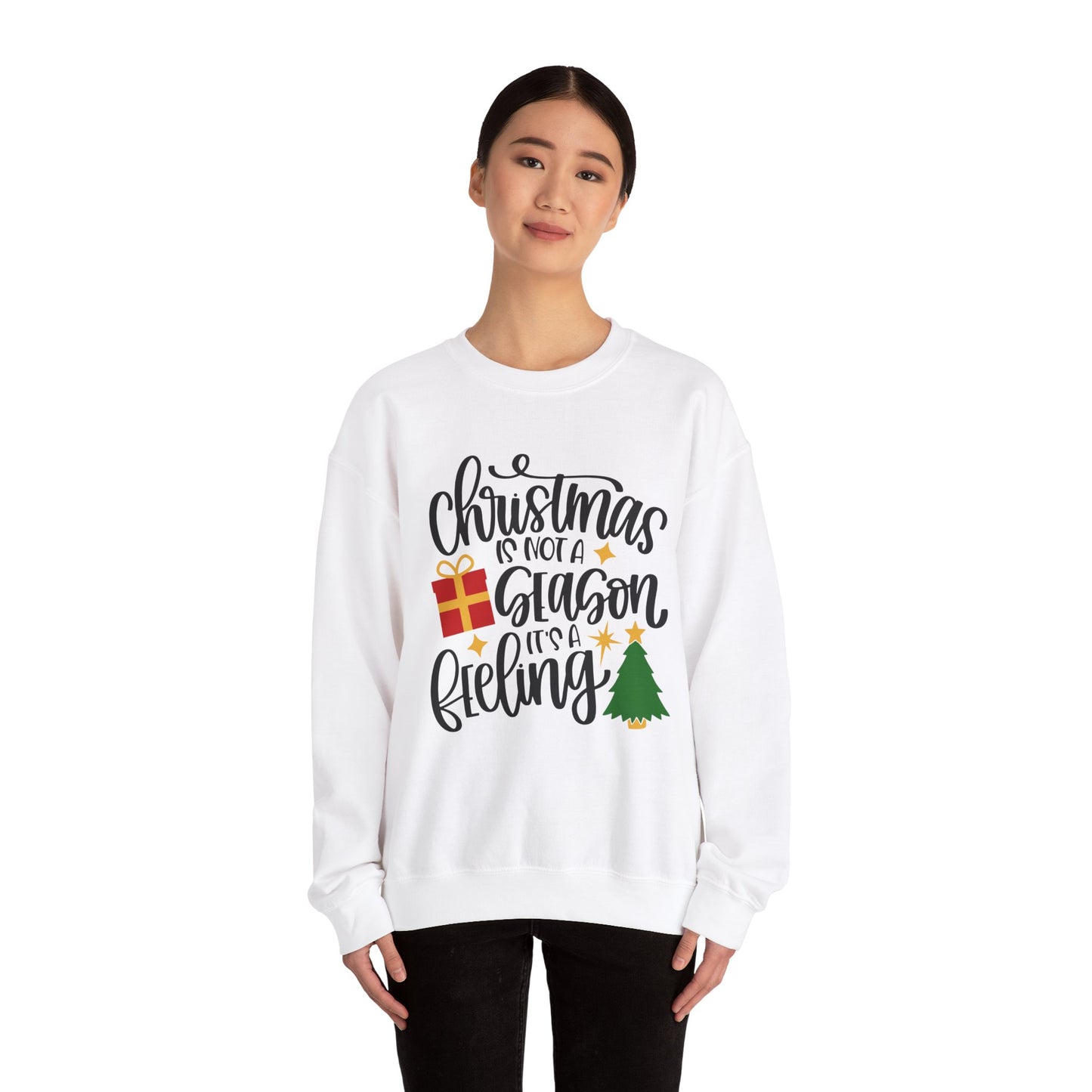 Unisex Heavy Blend Crewneck Sweatshirt, Funny T-shirt, Christmas Shirt, Christmas Slogan Shirts, Christmas Sweater, Santa Shirt