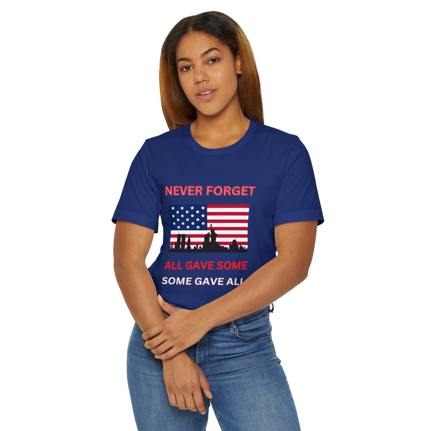 Patriotic Statement Unisex T-Shirt, Political apparel, American flag tee, July 4th gift, Patriotic Shirt, Gift for activists