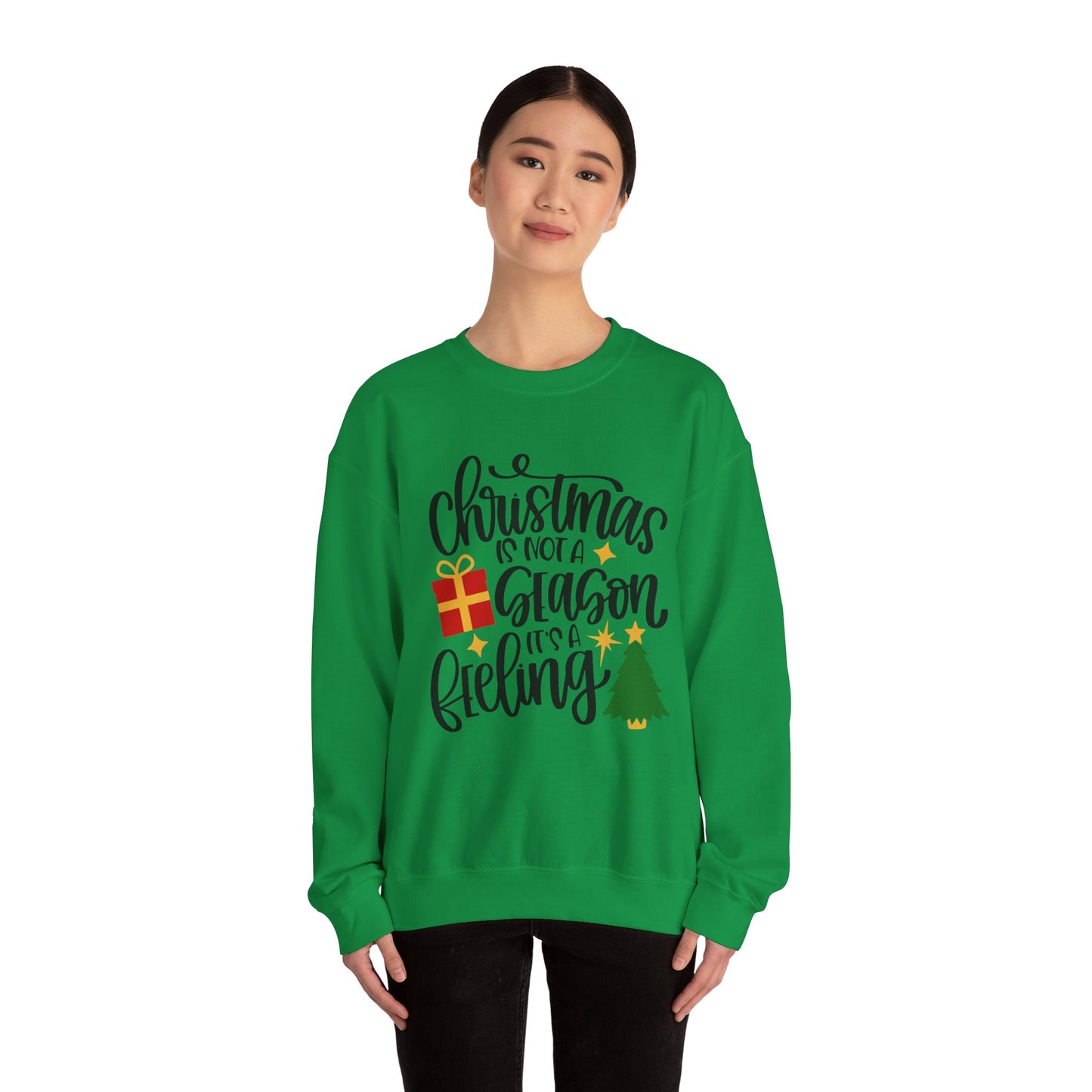 Unisex Heavy Blend Crewneck Sweatshirt, Funny T-shirt, Christmas Shirt, Christmas Slogan Shirts, Christmas Sweater, Santa Shirt