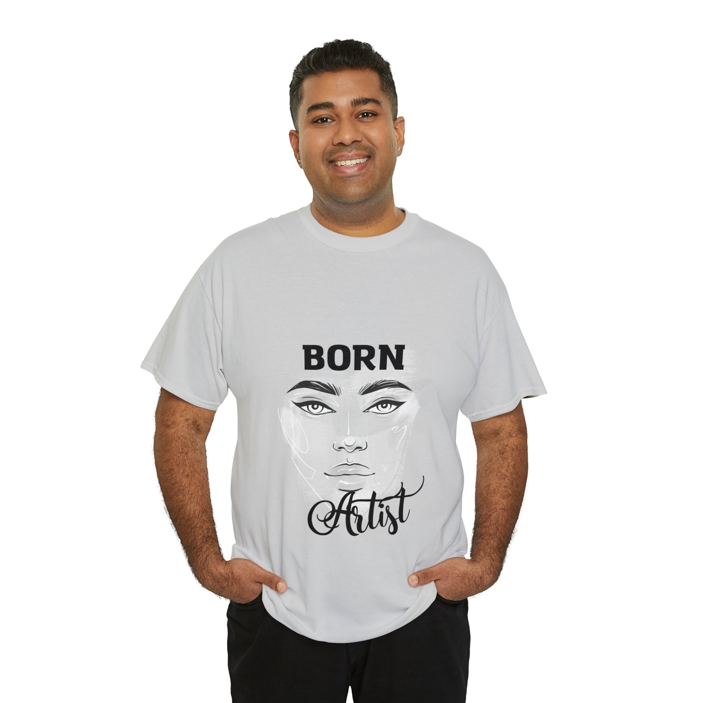 Born Artist Unisex Heavy Cotton Tee