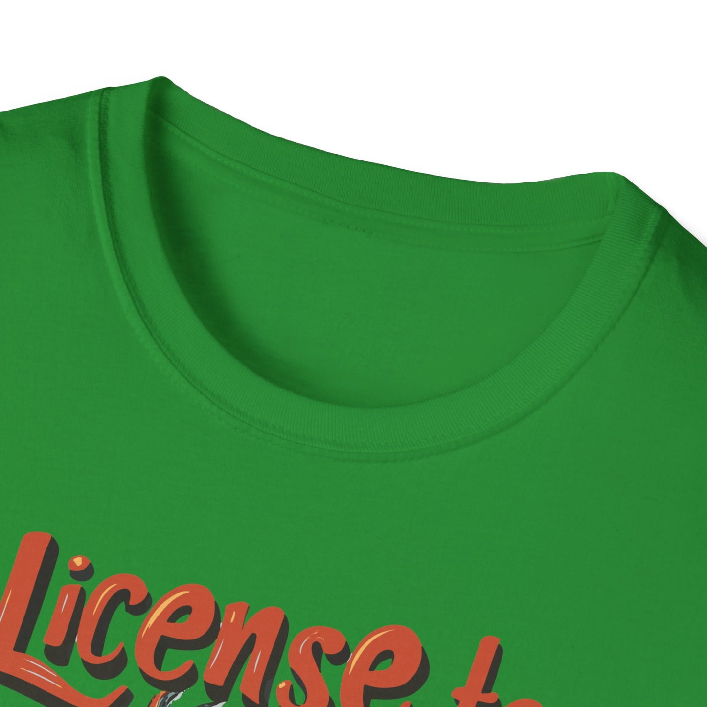 License to Grill T-Shirt | Father's Day Gift | Unisex Tee for Dads | Comfortable Casual Wear | Gift for Dad | Fire Theme
