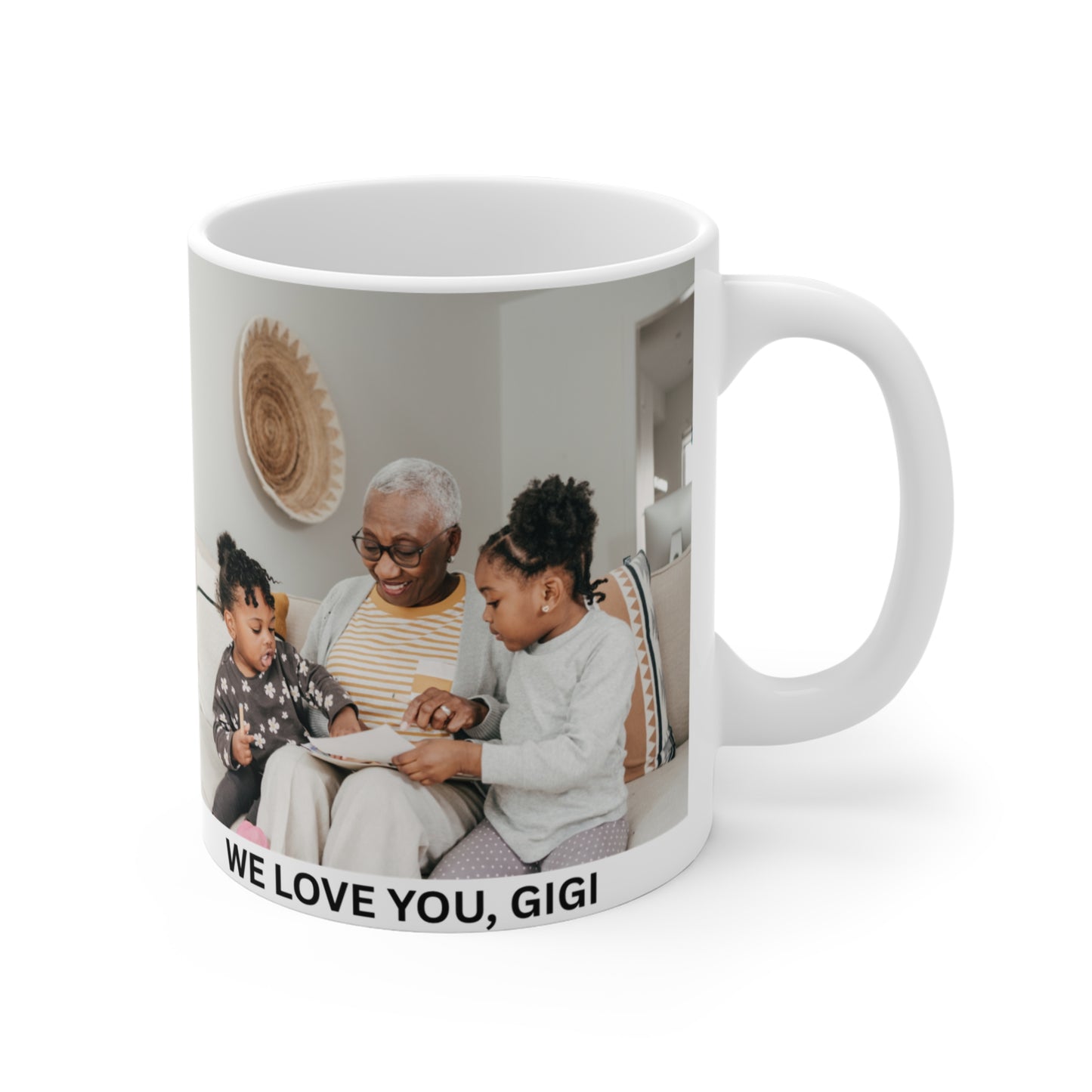 Personalized Photo Mug — 11oz Grandmother Gift, Birthday Gift, Custom Mug Gift for Mom, Anniversary Gift for Her/Him, Valentine's day gifts, Mug with Picture