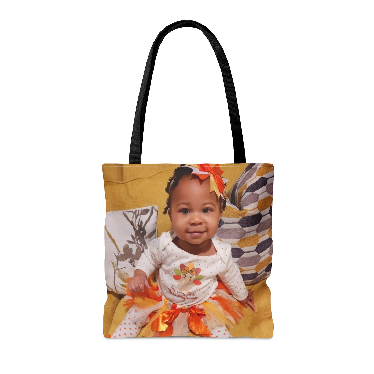 Brielle's First Thanksgiving Tote Bag (AOP)