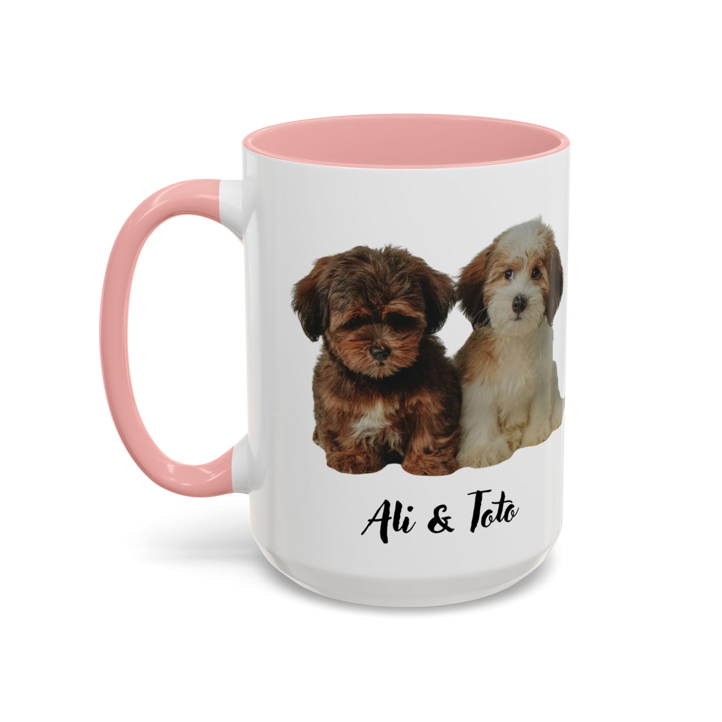 Custom Photo Mug with Text, Personalized Photo Coffee Mug, Double-Sided Print - 11oz & 15oz, Gift for Family, Friends