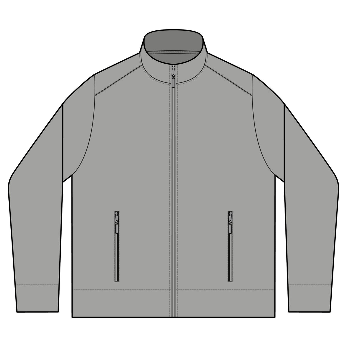 Embroidered Network Fleece Jacket