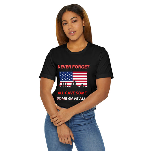 Patriotic Statement Unisex T-Shirt, Political apparel, American flag tee, July 4th gift, Patriotic Shirt, Gift for activists