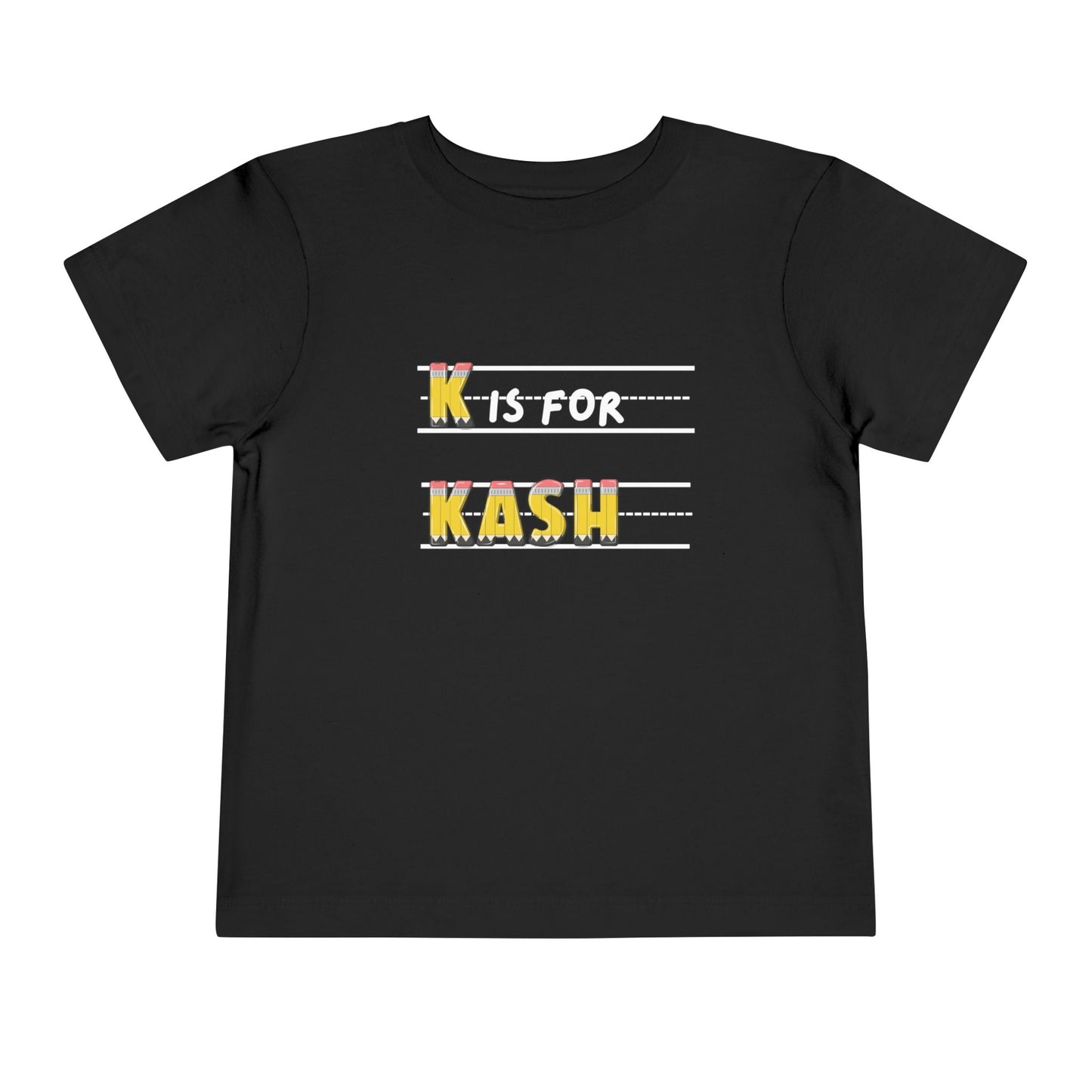 Custom Kids Name School Shirt, Back to School T-shirt, Toddler First Day of School Tee, Alphabet with Name Tee, Kindergarten Shirt with Name