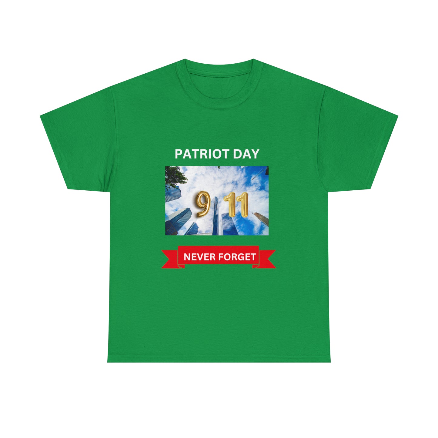 Unisex Heavy Cotton Tee- Patriot Day 9/11