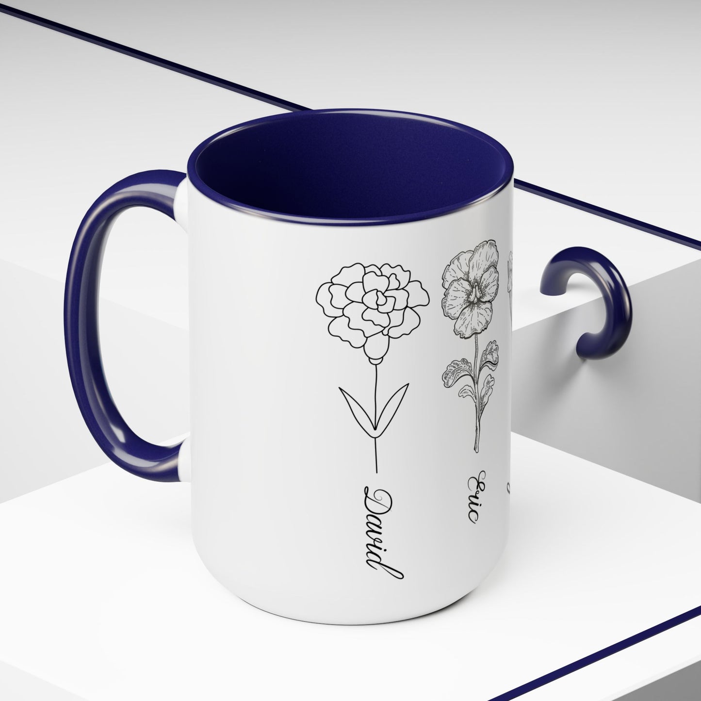 Custom Birth Month Mug, Birth Flower mug, Mother's Day Gift, Custom Mug, Mothers Day Mug, Birthday mug,