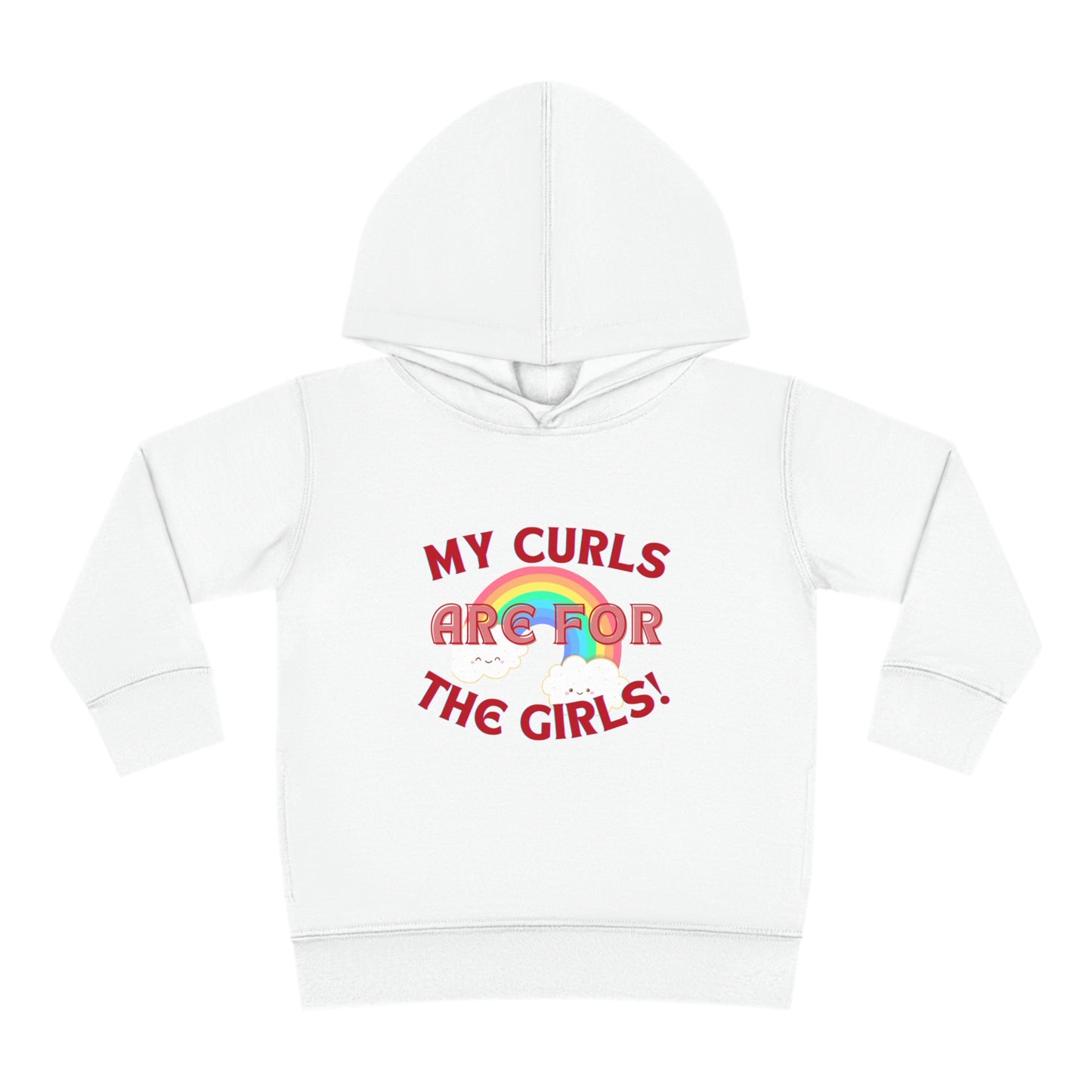 Toddler Hoodie - My Curls are for the Girls