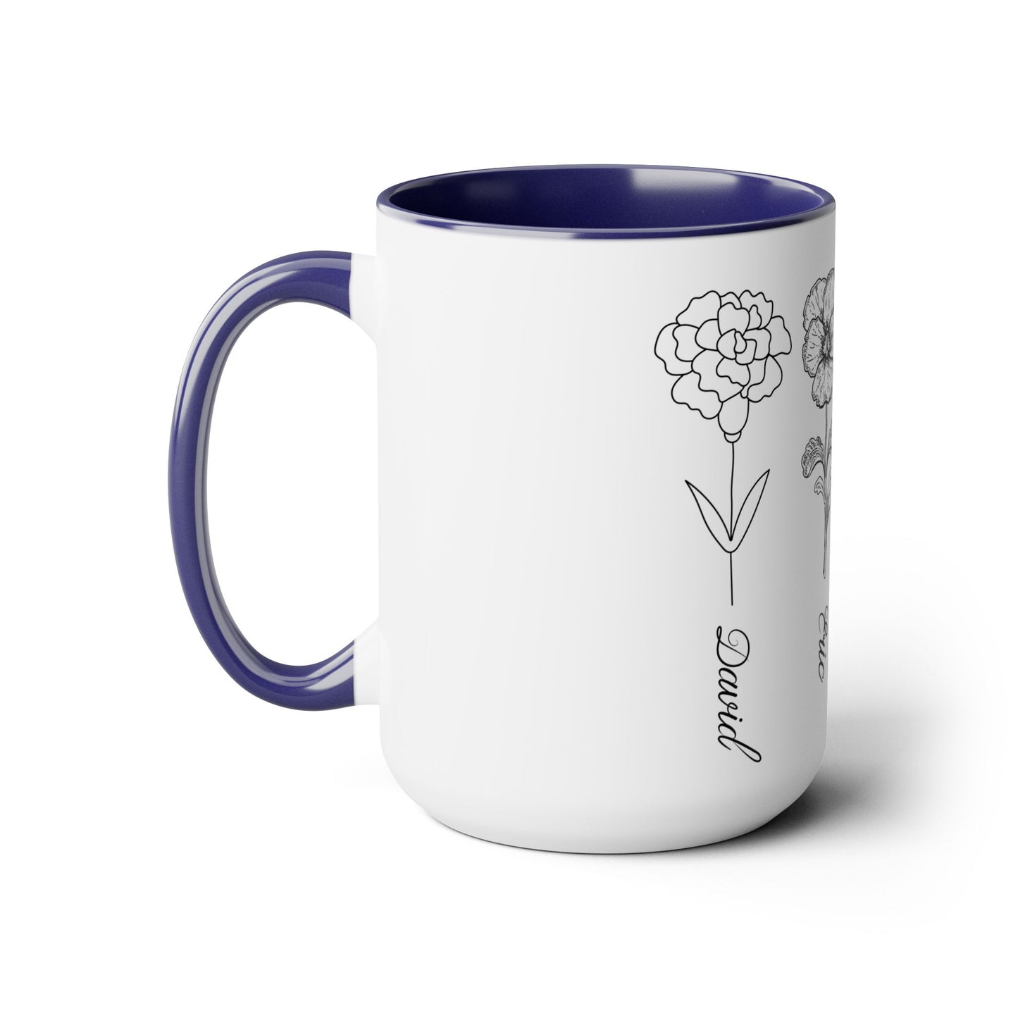 Custom Birth Month Mug, Birth Flower mug, Mother's Day Gift, Custom Mug, Mothers Day Mug, Birthday mug,