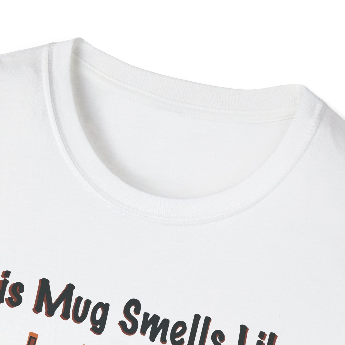 This Mug Smells Like Smoked Brisket T-Shirt | Father's Day Gift | Unisex Tee for Dads | Comfortable Casual Wear | Gift for Dad | Fire Theme
