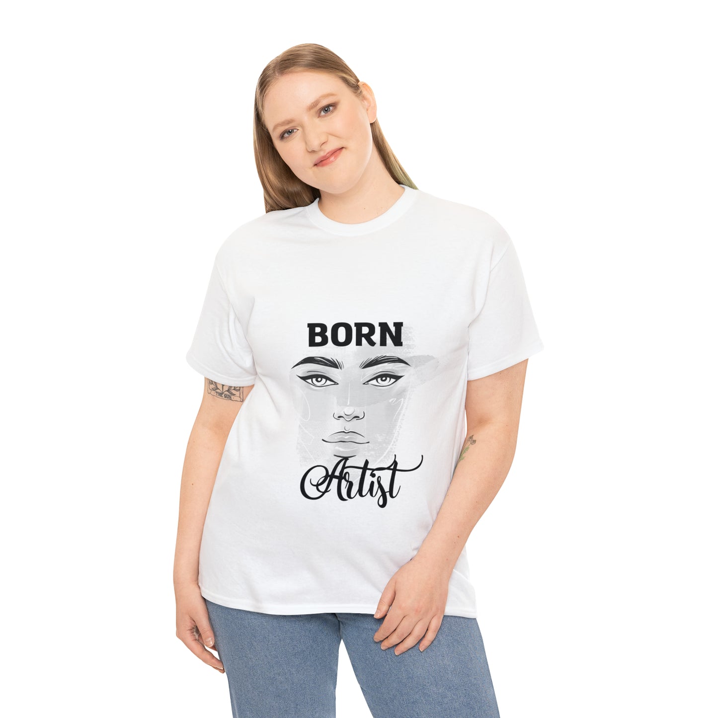 Born Artist Unisex Heavy Cotton Tee