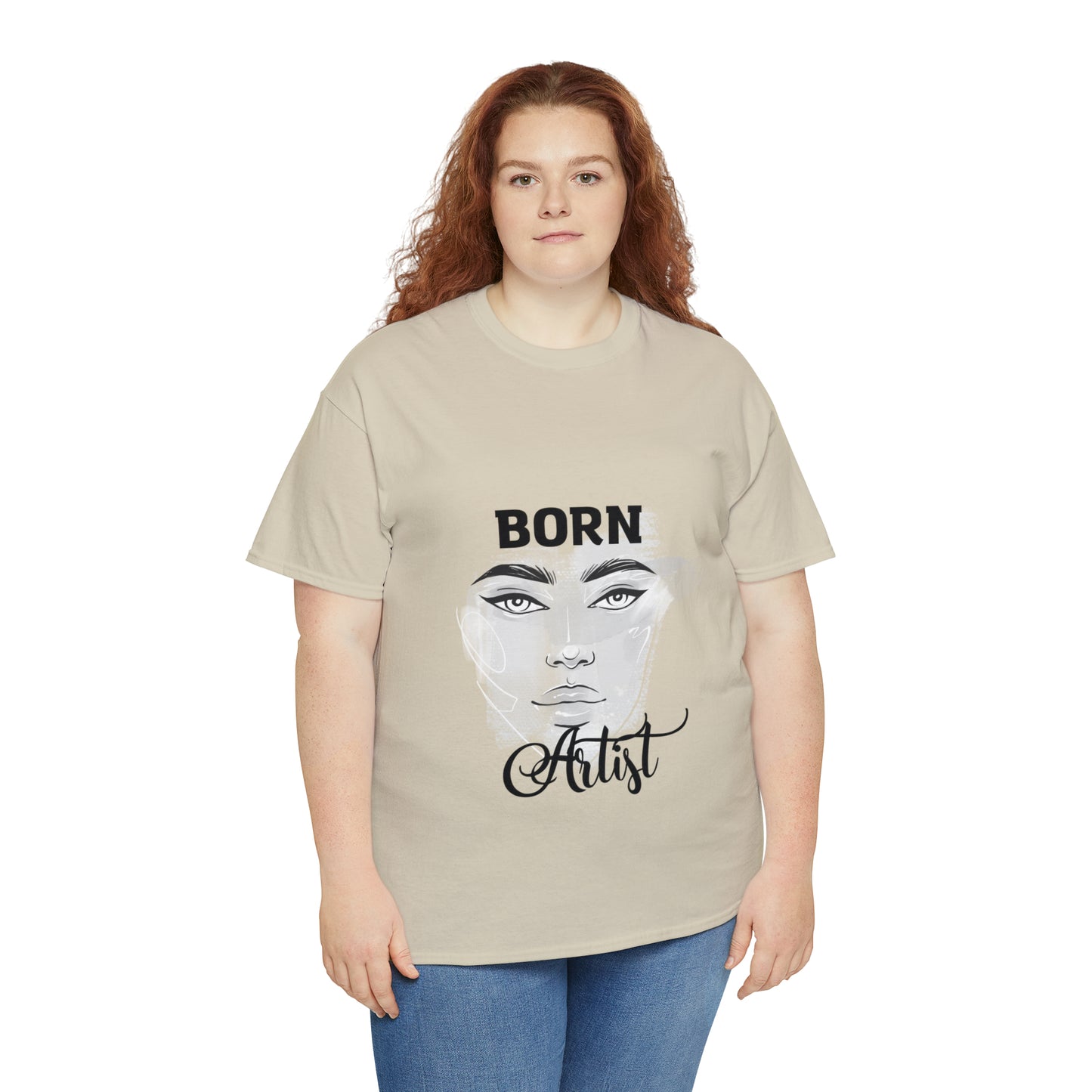 Born Artist Unisex Heavy Cotton Tee