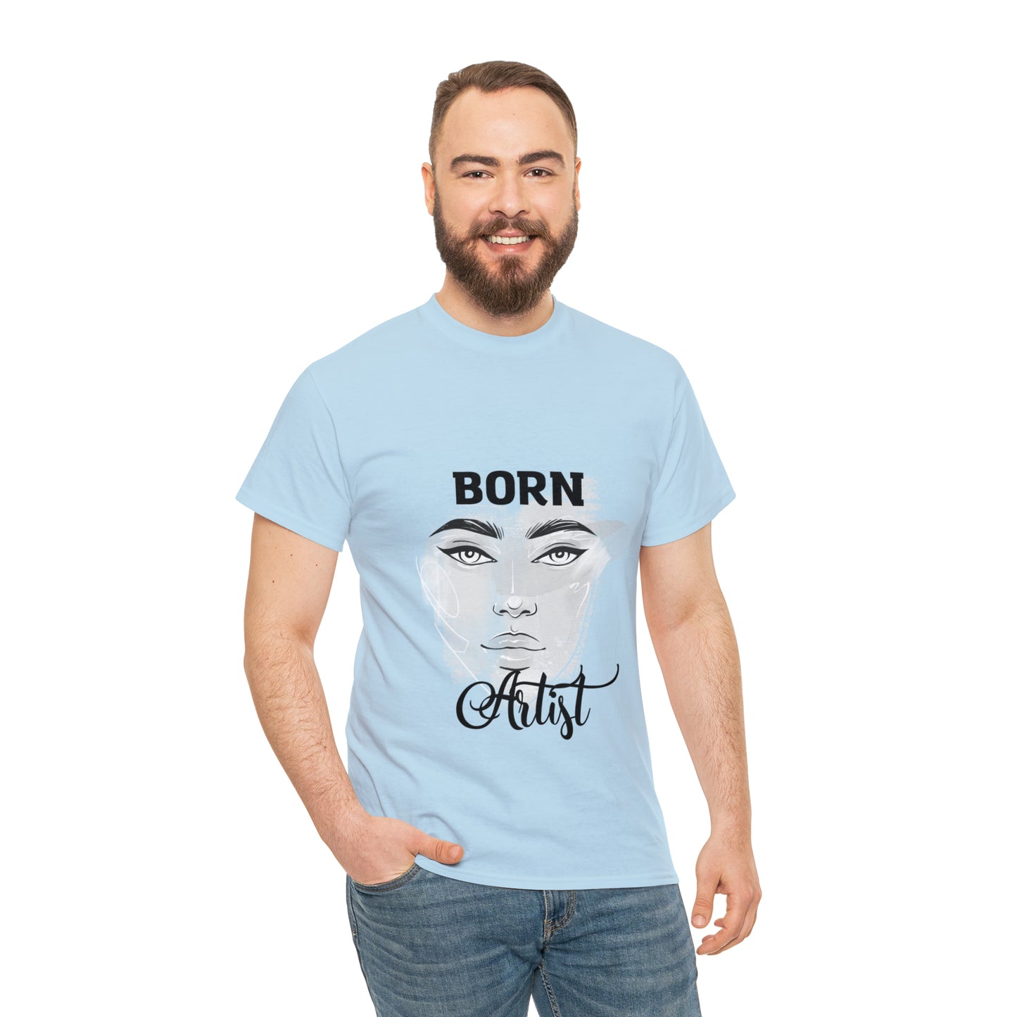 Born Artist Unisex Heavy Cotton Tee