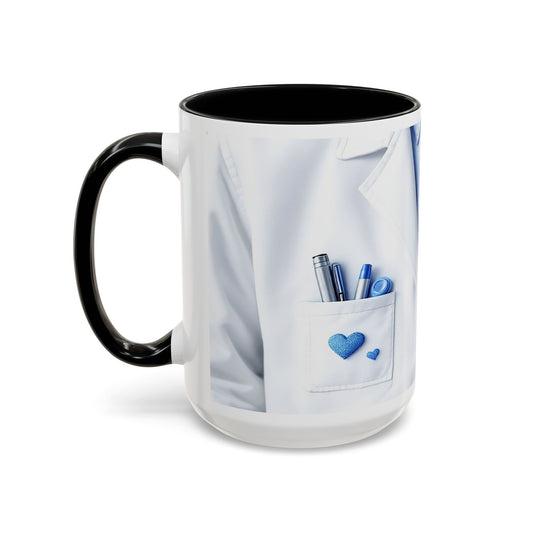Medical Doctor Accent Coffee Mug | Father's Day Gift, Dad Mug, Coffee Lover Gift, Family Appreciation, Unique Drinking Cup