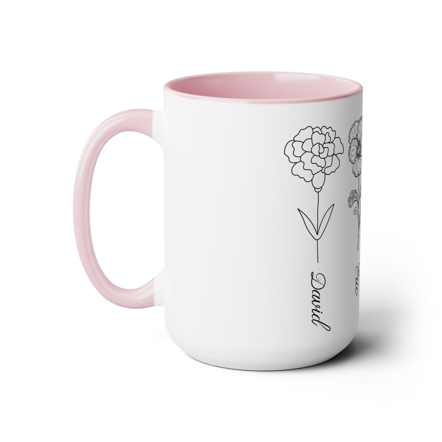Custom Birth Month Mug, Birth Flower mug, Mother's Day Gift, Custom Mug, Mothers Day Mug, Birthday mug,