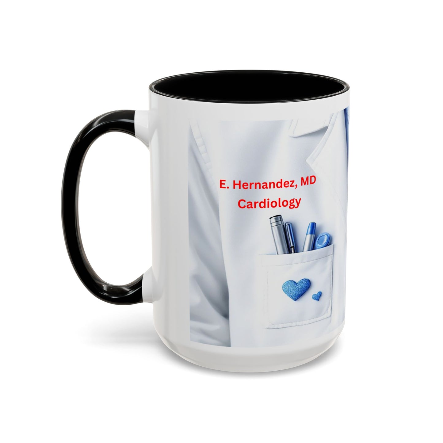 Personalized Medical Doctor Accent Coffee Mug | Father's Day Gift, Dad Mug, Coffee Lover Gift, Family Appreciation, Unique Drinking Cup