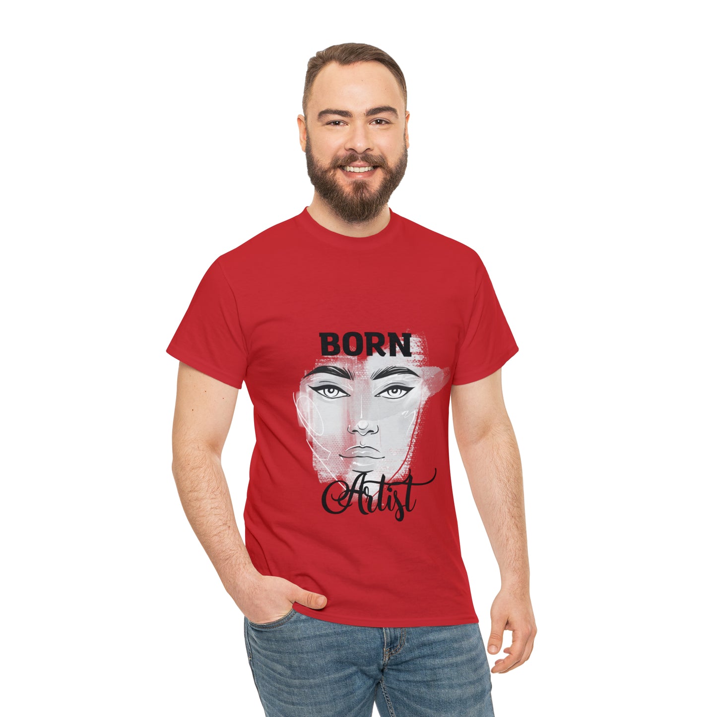 Born Artist Unisex Heavy Cotton Tee