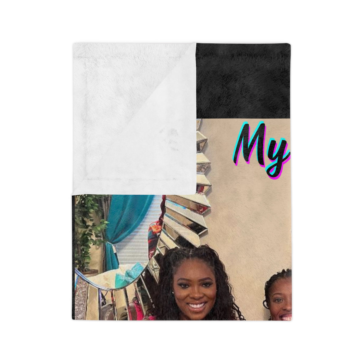 Custom Photo Blanket Collage, Personalized Picture Blanket, BFF gift, Birthday Anniversary