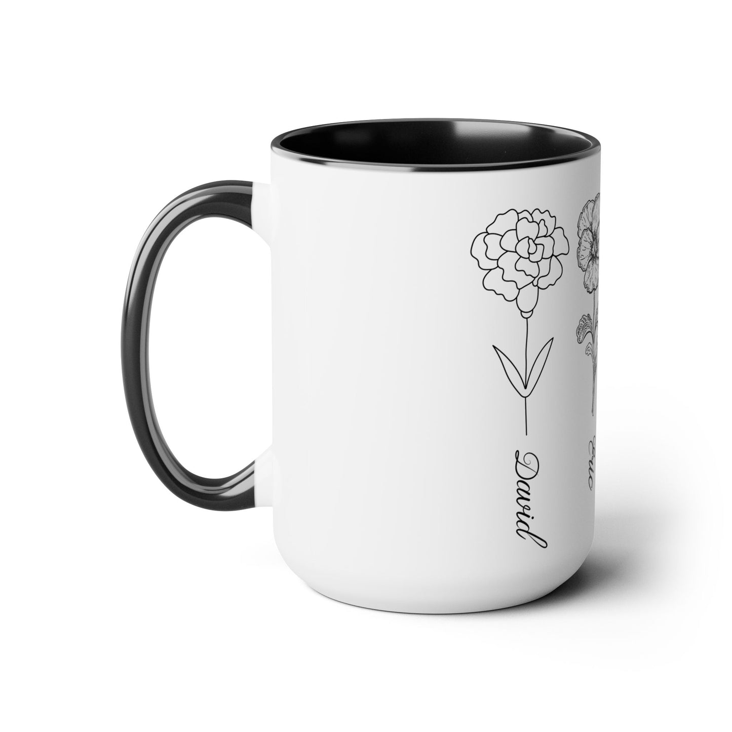 Custom Birth Month Mug, Birth Flower mug, Mother's Day Gift, Custom Mug, Mothers Day Mug, Birthday mug,