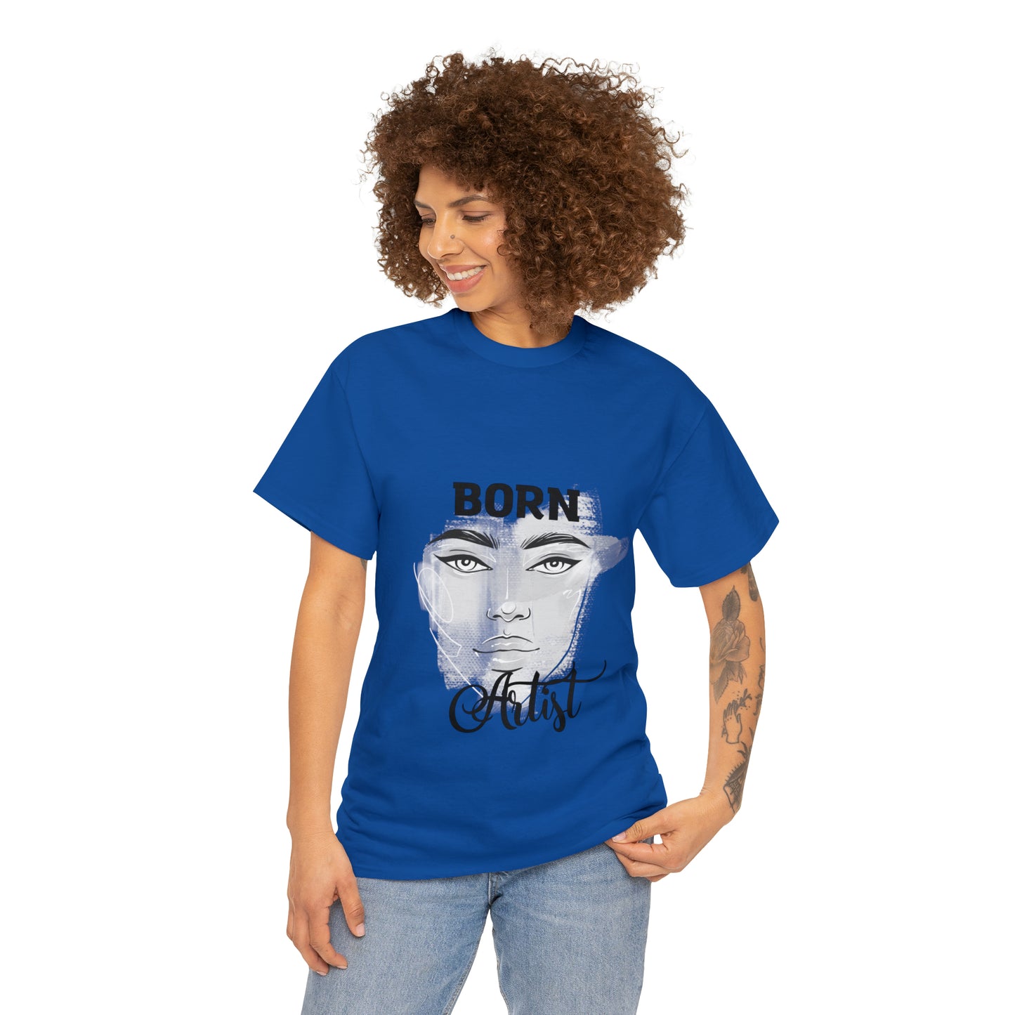 Born Artist Unisex Heavy Cotton Tee