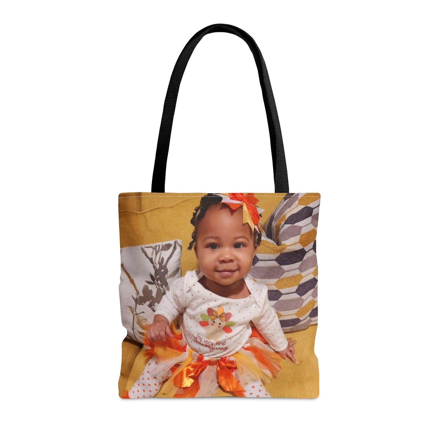 Brielle's First Thanksgiving Tote Bag (AOP)