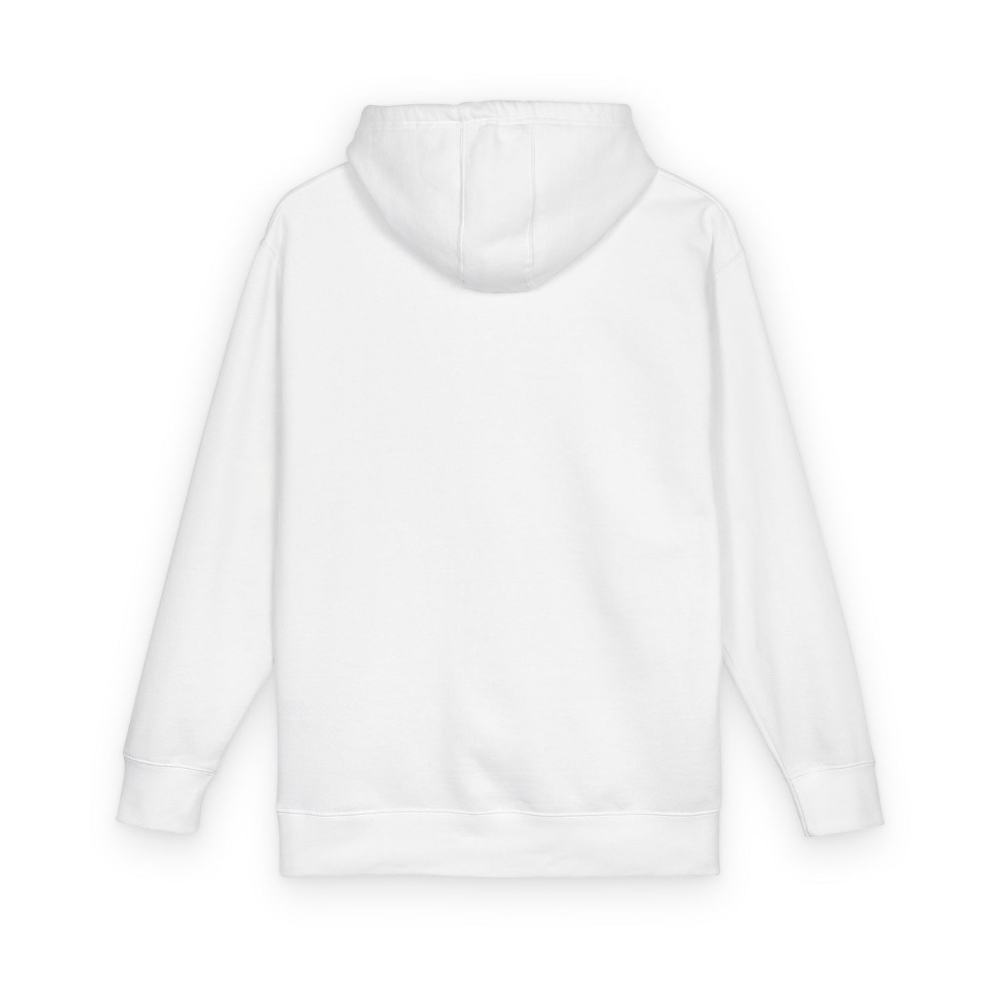 Ms. V Embroidered Script Hoodie — 'She/Her' Minimal Chest Logo