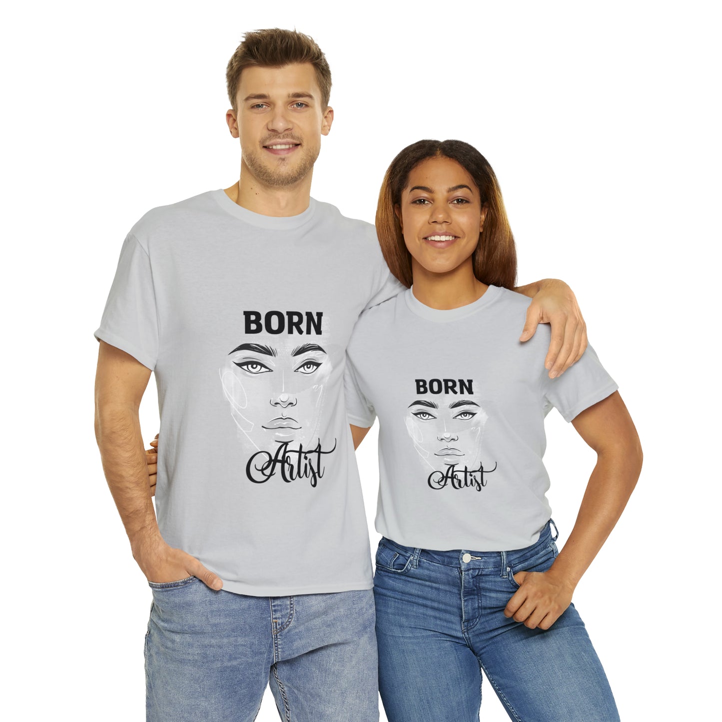 Born Artist Unisex Heavy Cotton Tee