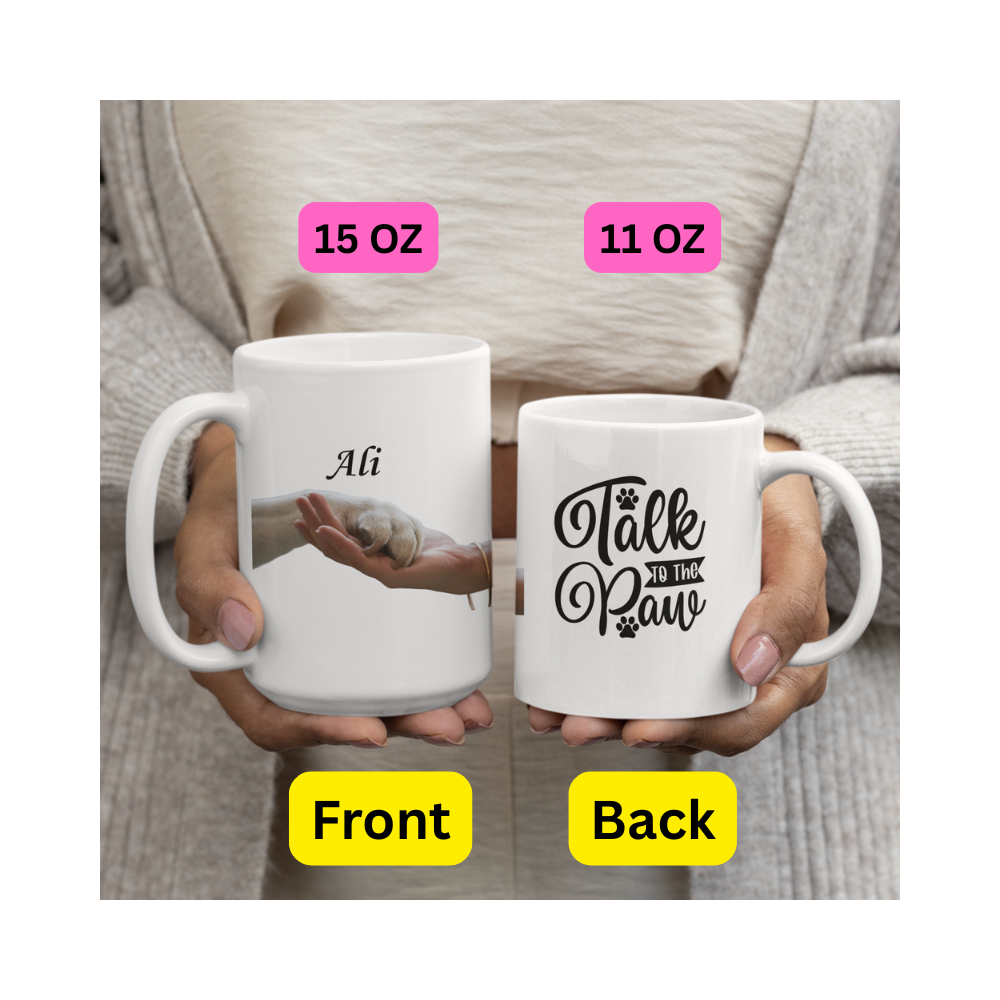 Gift for pet owner, animal lover gift, custom mug design, personalized gifts, dog lover gift, pet photo mug, pet photo gift, cute dog mug